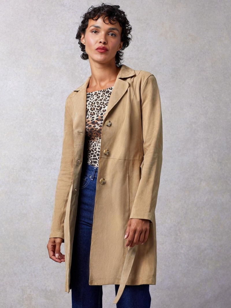 Rouje Columbo Jakker Beige | Norge_P67917