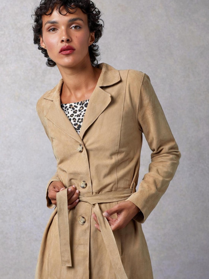 Rouje Columbo Jakker Beige | Norge_P67917