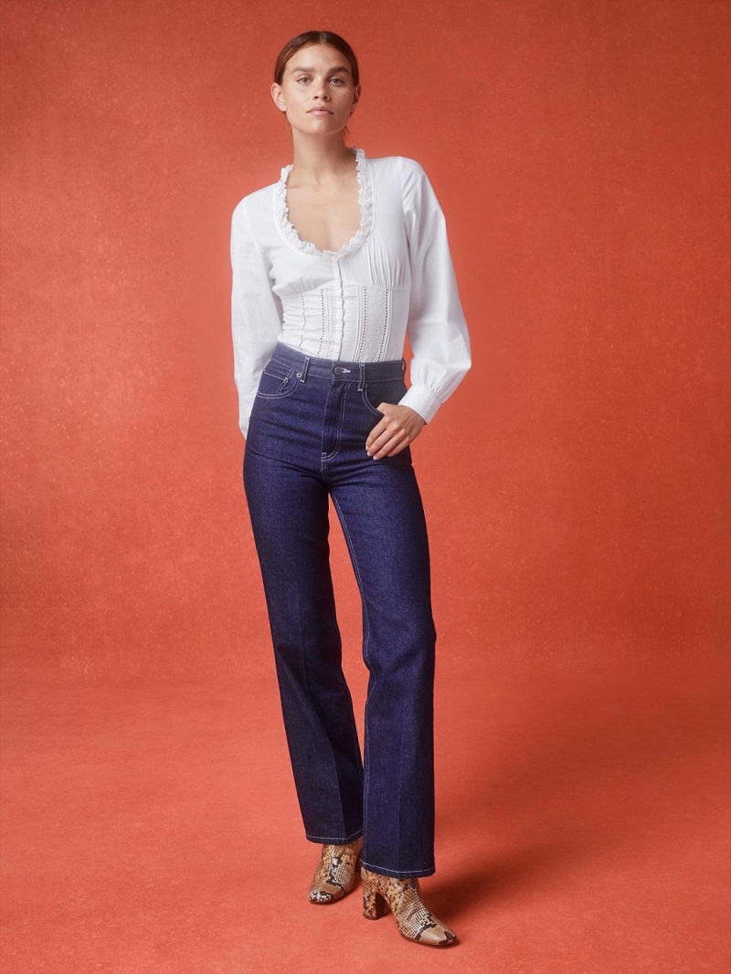 Rouje Madeleine Jeans Indigo | Norge_P66385