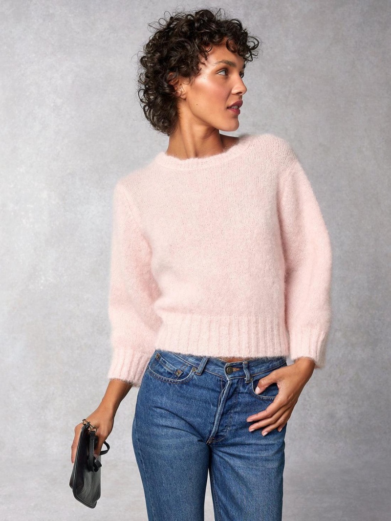 Rouje Marcelin Genser Strikkevarer Rosa | Norge_P56149